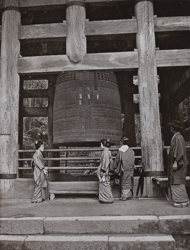 The Great Bell at Chio-in Temple by Herbert Ponting