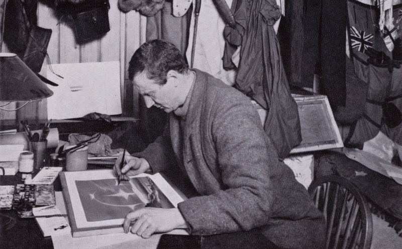 To Wilson, as an Artist, There Were Compensations by Herbert Ponting