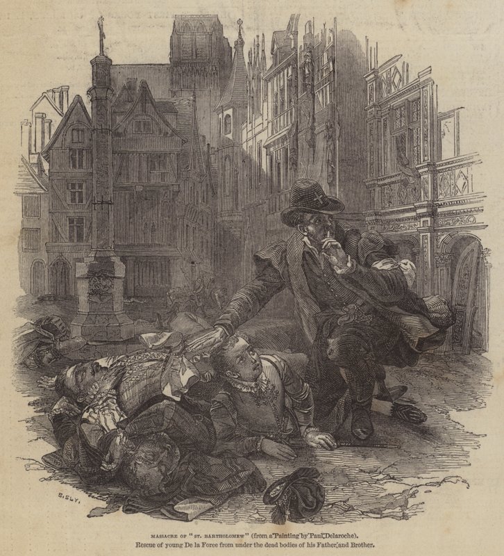 Massacre of St Bartholomew by Hippolyte Delaroche