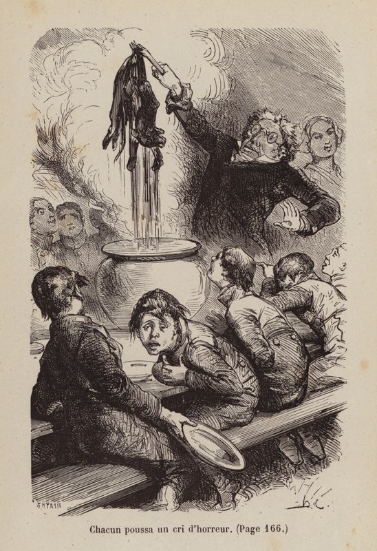 Illustration for Un Bon Petit Diable by Horace (after) Castelli