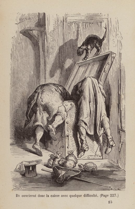 Illustration for Un Bon Petit Diable by Horace (after) Castelli