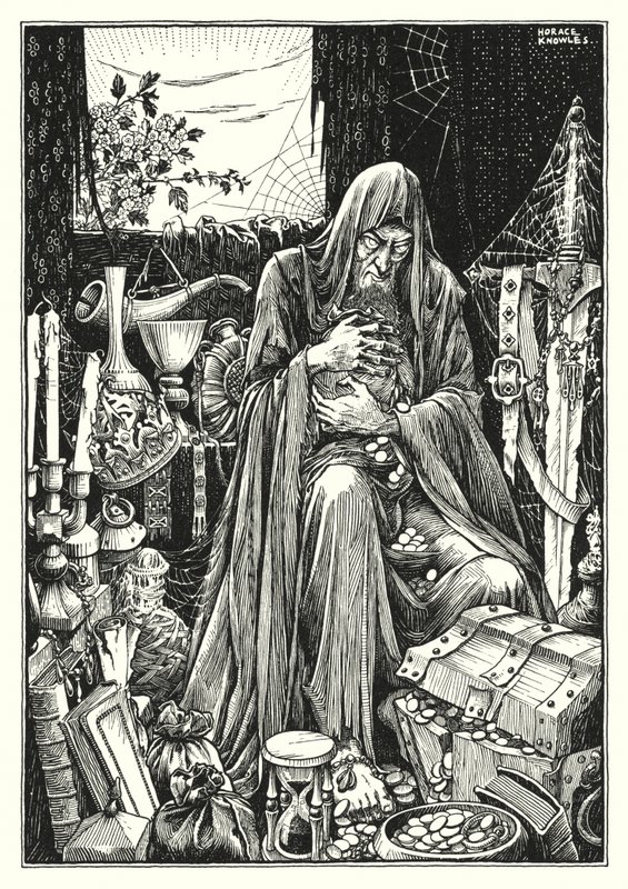 Illustration for The Sermon On The Mount by Horace J. Knowles