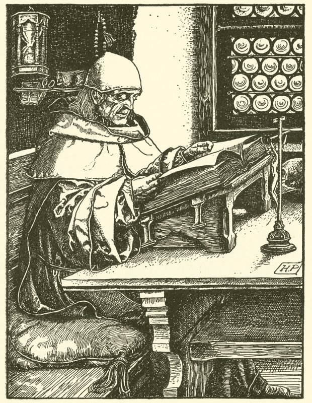 From Otto Of The Silver Hand by Howard (after) Pyle