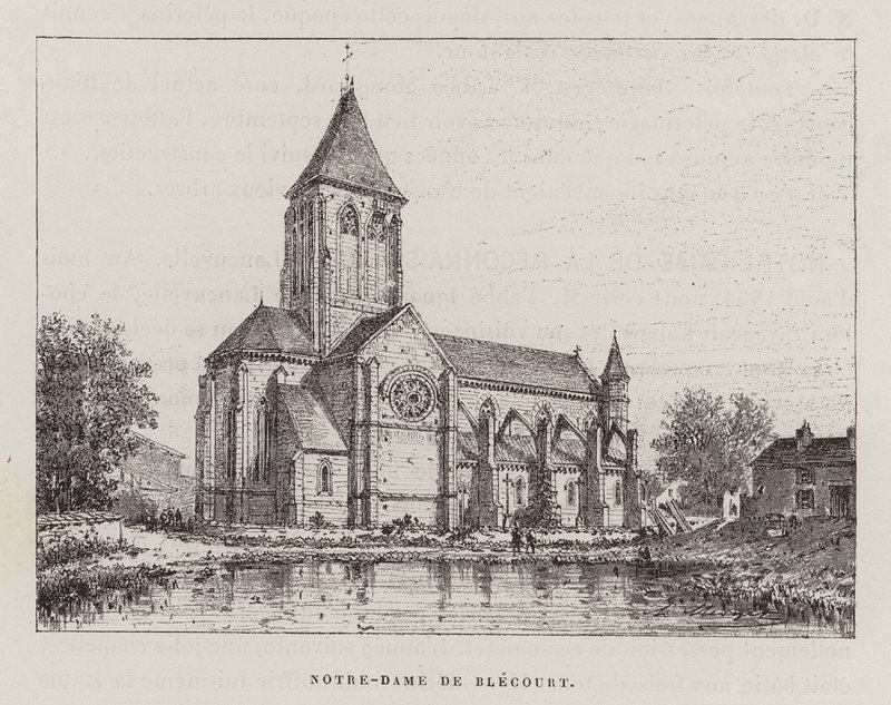 Notre-Dame De Blecourt by Hubert Clerget
