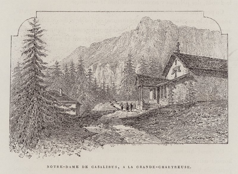 Notre-Dame De Casalibus, A La Grande-Chartreuse by Hubert Clerget