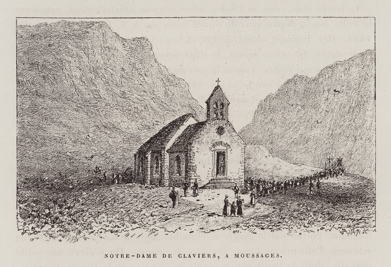 Notre-Dame De Claviers, A Moussages by Hubert Clerget