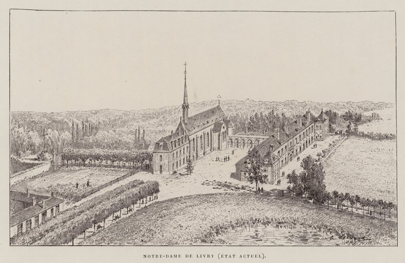 Notre-Dame De Livry, Current State by Hubert Clerget
