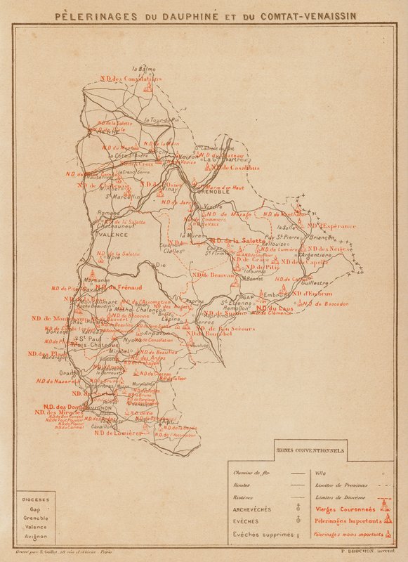 Pilgrimages of Dauphine and Comtat-Venaissin by Hubert Clerget