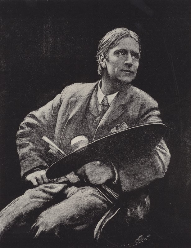 Hubert Herkomer, British artist by Hubert von (after) Herkomer