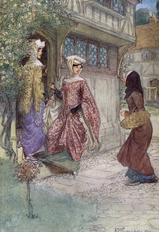 Illustration for The Merry Wives of Windsor by Hugh Thomson