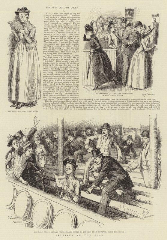 Pittites at the Play by Hugh Thomson