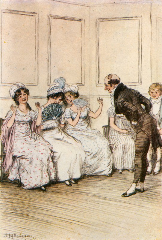 Dr. Kimble Making Himself Agreeable to His Feminine Patients by Hugh Thomson