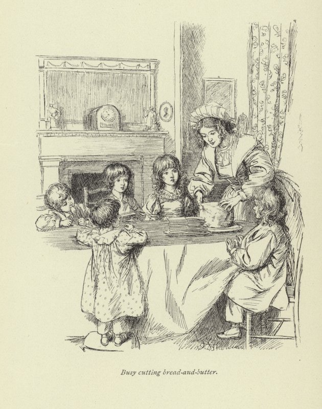 Illustration for Amos Barton by George Eliot by Hugh Thomson
