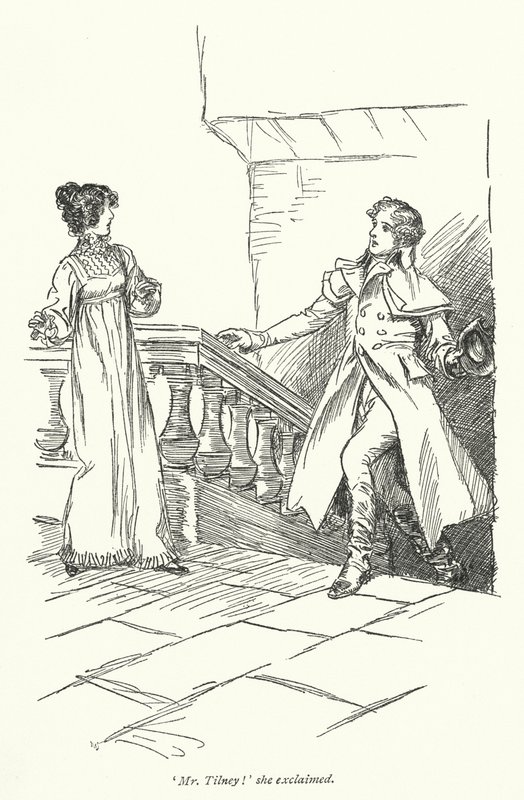 Illustration for Northanger Abbey by Jane Austen by Hugh Thomson