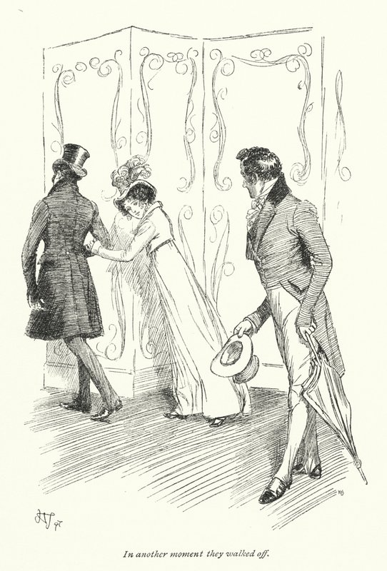 Illustration for Persuasion by Jane Austen by Hugh Thomson