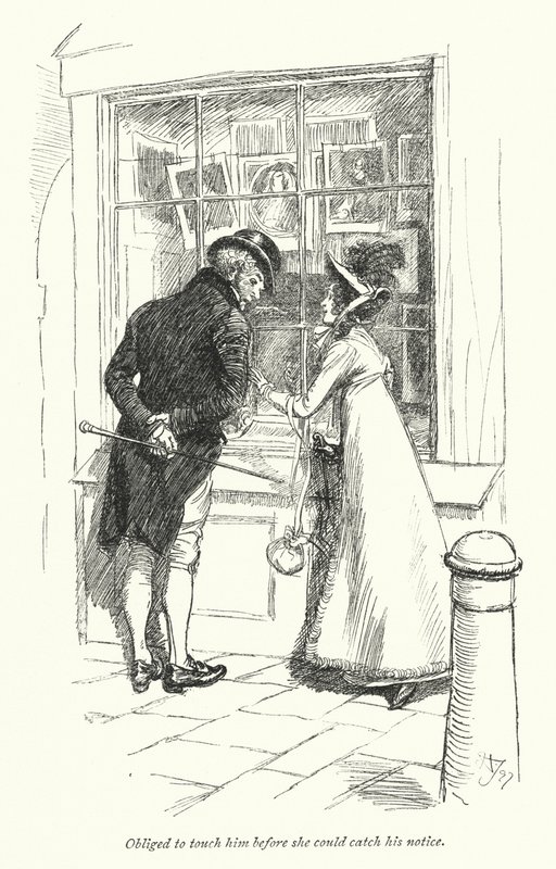Illustration for Persuasion by Jane Austen by Hugh Thomson