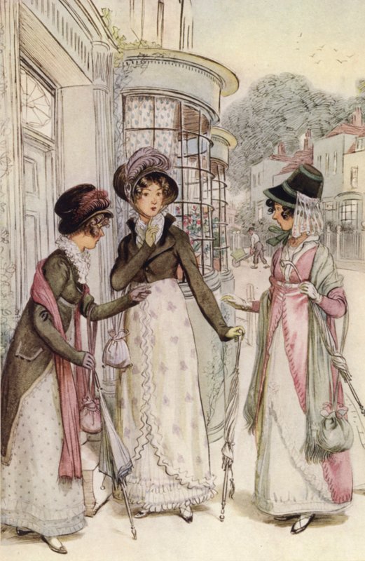 Illustration for Quality Street by Hugh Thomson