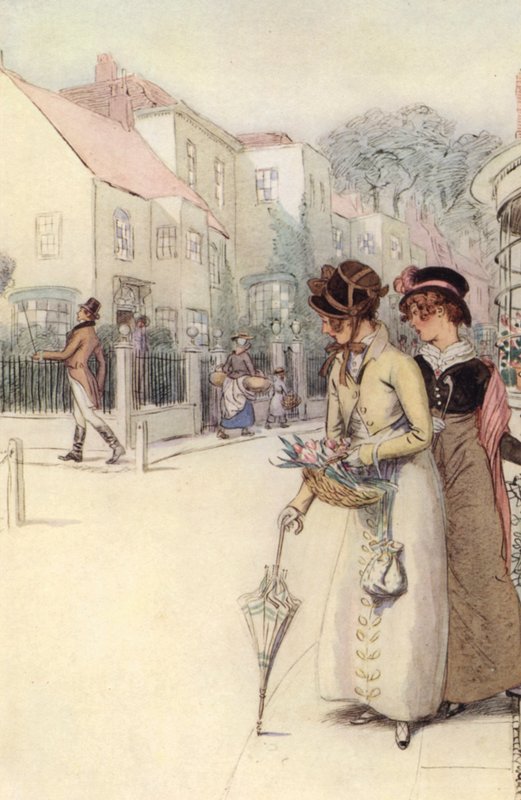 Illustration for Quality Street by Hugh Thomson