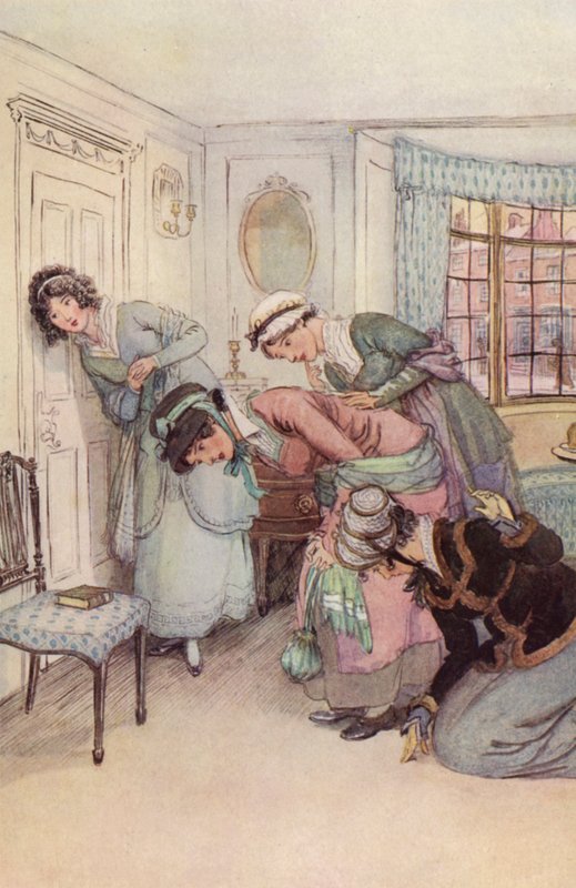 Illustration for Quality Street by Hugh Thomson