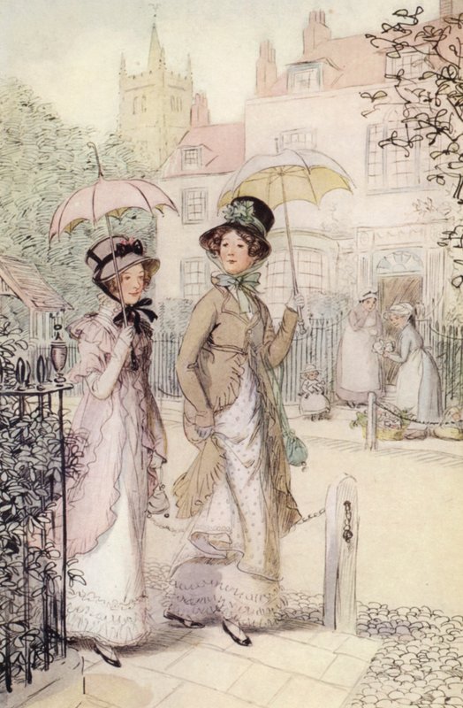 Illustration for Quality Street by Hugh Thomson