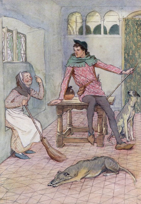 Illustration for The Merry Wives of Windsor by Hugh Thomson