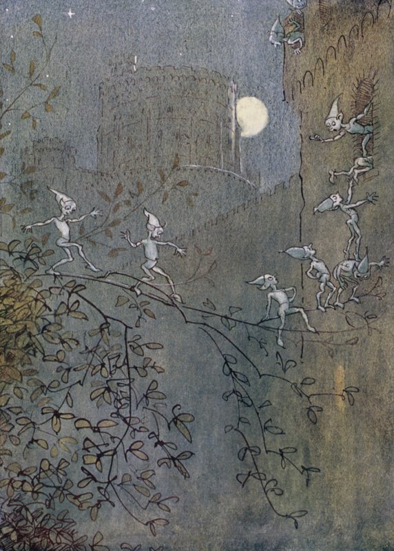 Illustration for The Merry Wives of Windsor by Hugh Thomson