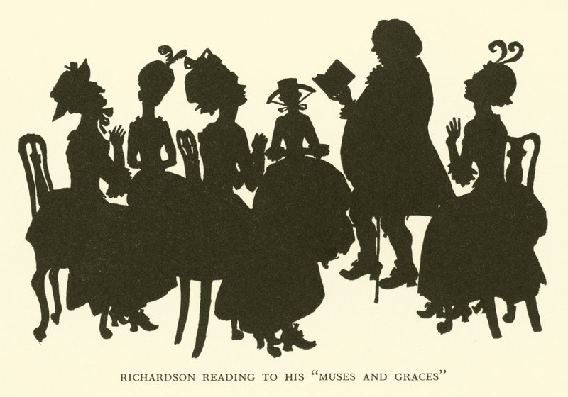Richardson Reading to His 