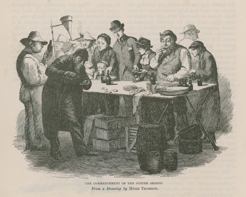 The Commencement of the Oyster Season by Hugh Thomson