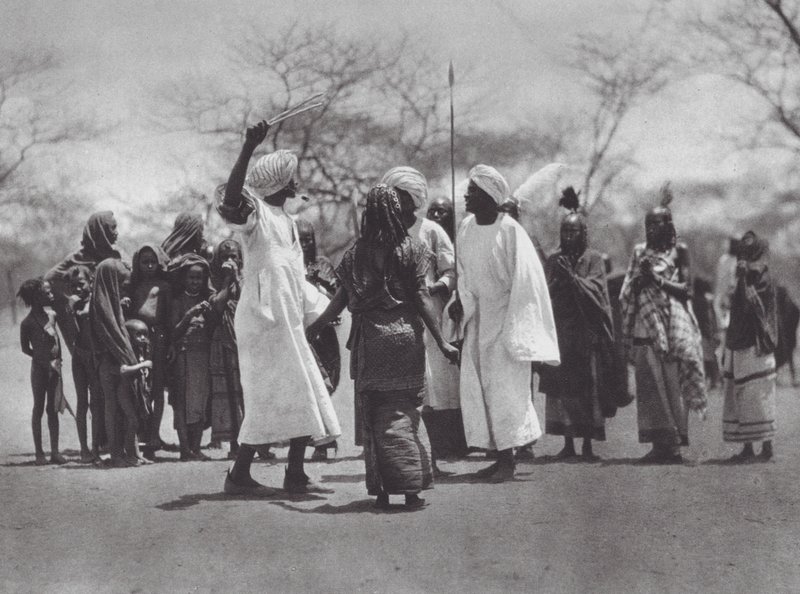 Africa: Aulad Hamid dance by Hugo Adolf Bernatzik