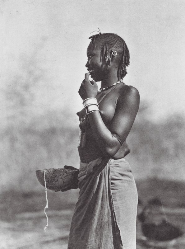 Africa: Eliri girl from the mountains of Dar Nuba by Hugo Adolf Bernatzik