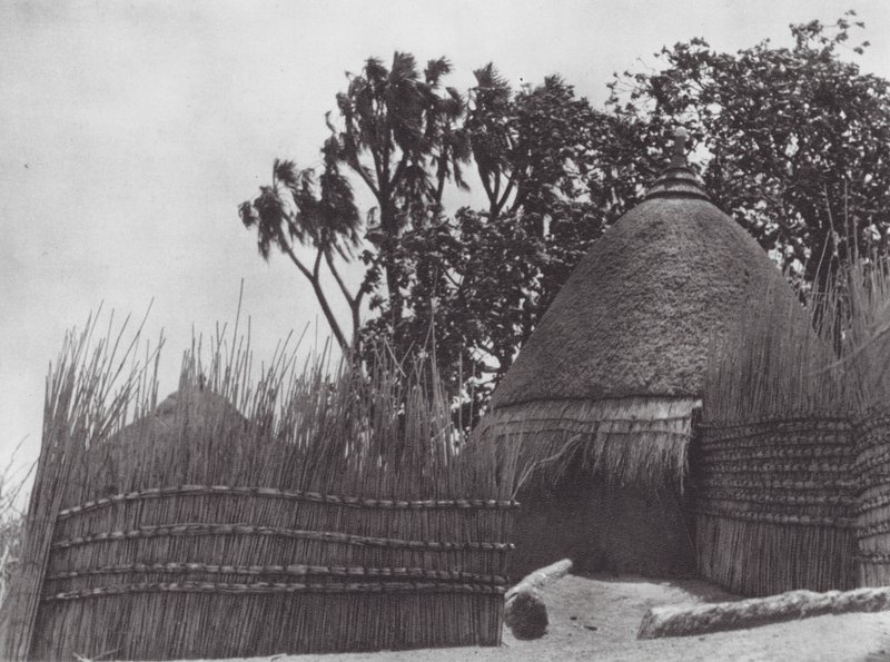Shilluk Temple by Hugo Adolf Bernatzik