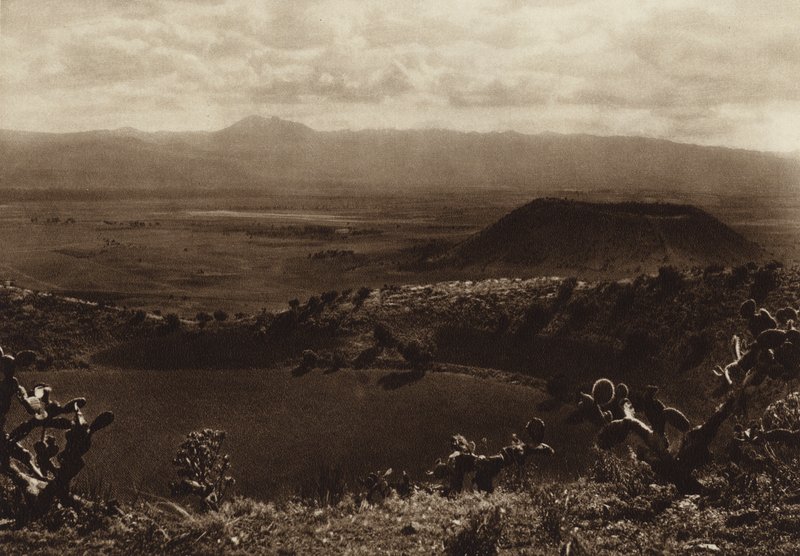 Mexico: La Caldera, Extinct Volcanoes around Mexico City by Hugo Brehme