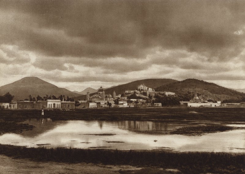 Mexico: Pilgrimage Site Guadalupe Hidalgo by Hugo Brehme