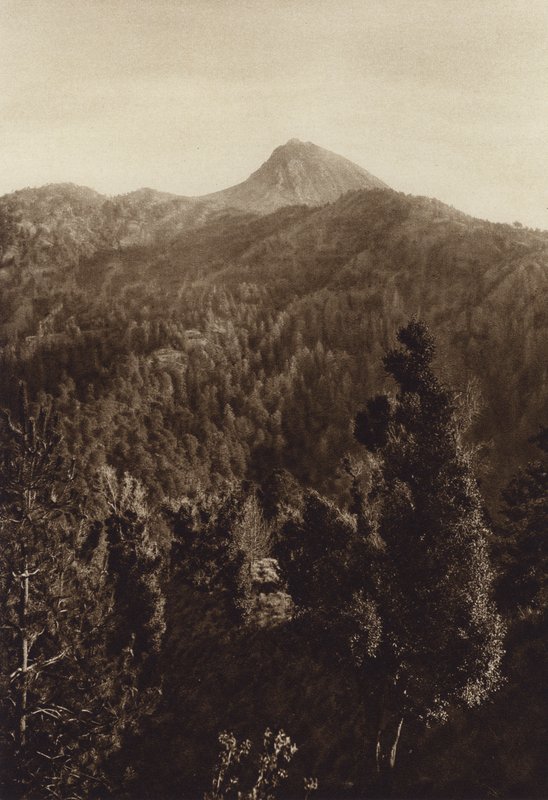 Mexico: Nevado de Colima, Partial View by Hugo Brehme