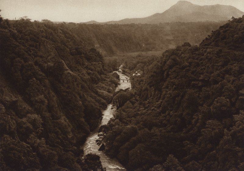 Mexico: Orizaba, Canyon by Hugo Brehme