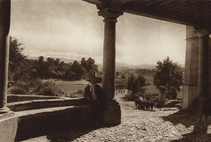 Mexico: San Esteban, Surroundings of Mexico City by Hugo Brehme