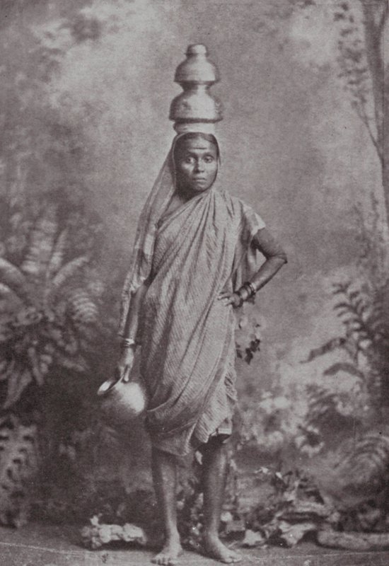Bombay / Mumbai: The Milkmaid by Indian photographer
