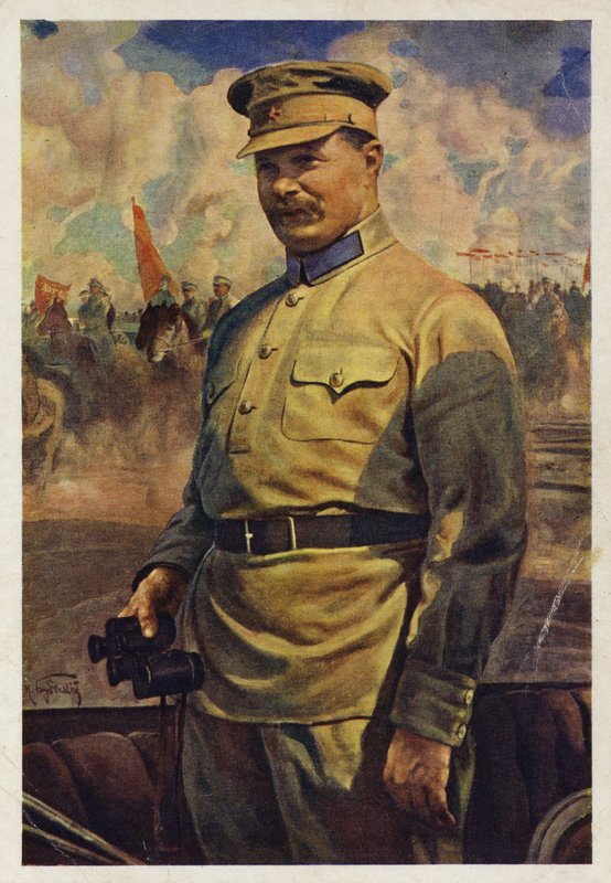 Mikhail Frunze, Red Army commander during the Russian Civil War, 1920s by Isaak Israilevich Brodsky