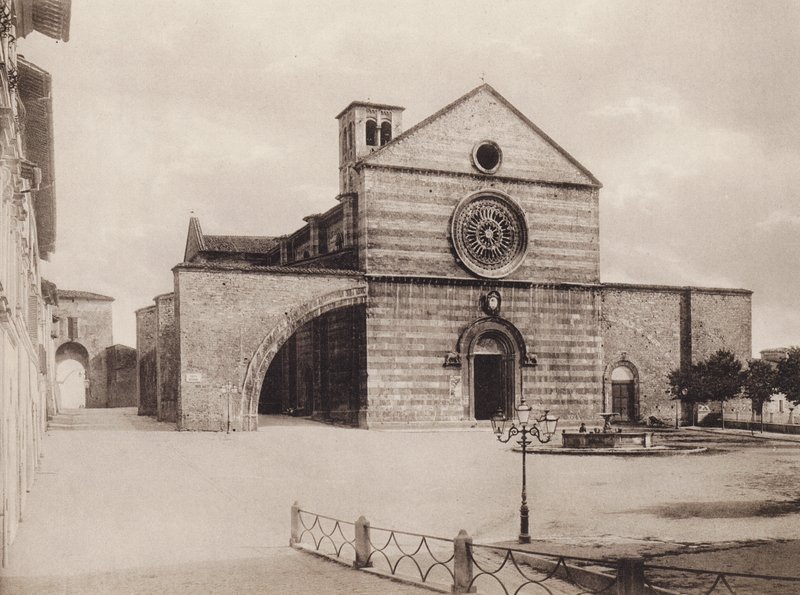 Assisi: Church and Convent of St. Clare, Filippo da Campello by Italian Photographer