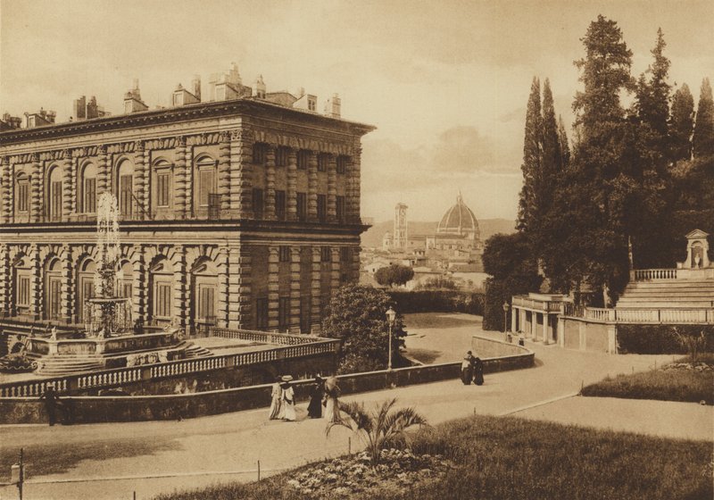 Florence: Palazzo Pitti, Parte Posteriore by Italian Photographer