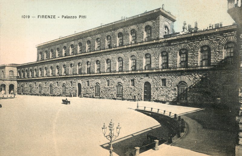 Florence, Pitti Palace by Italian Photographer