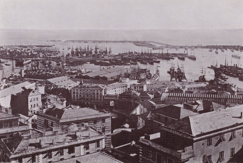Italy: Genoa, panorama by Italian Photographer
