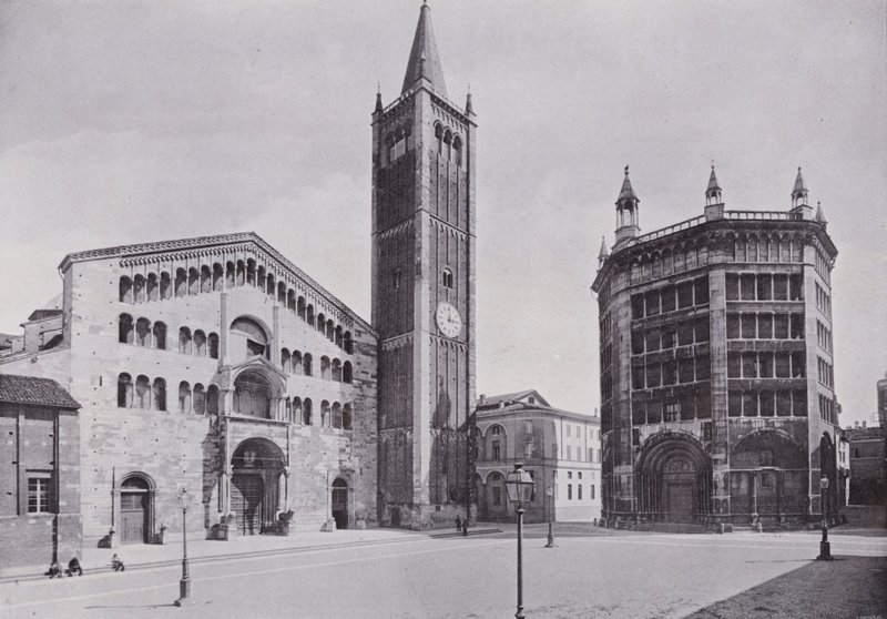 Italy: Parma, cathedral and baptistry by Italian Photographer