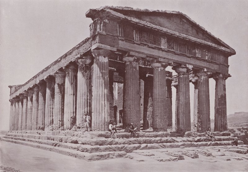 Italy: Temple of Concordia, Agrigento by Italian Photographer