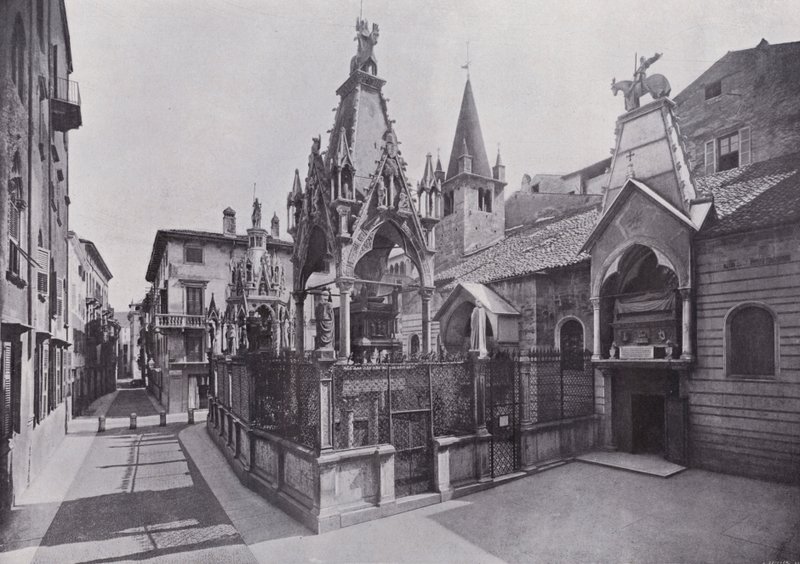 Italy: Verona, Tomb of Scaliger by Italian Photographer