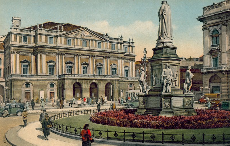 Milan: Teatro alla Scala by Italian Photographer