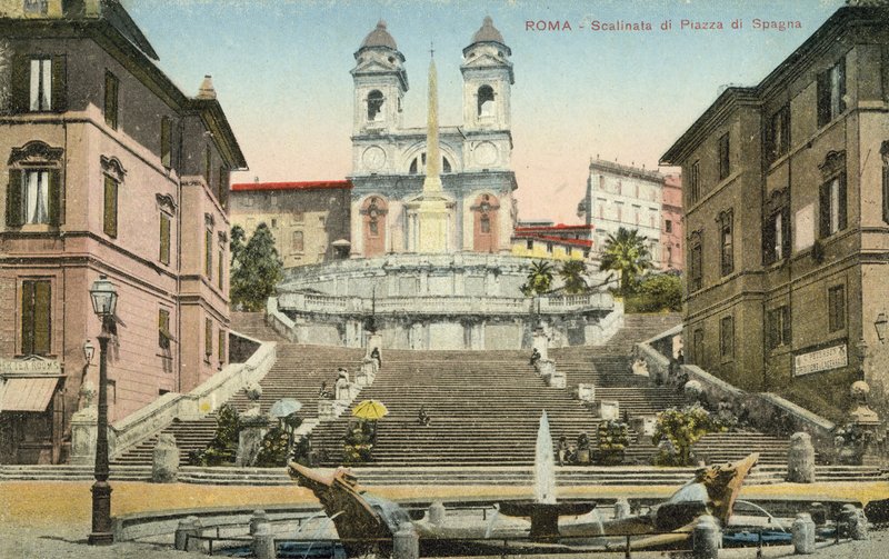 Rome, The Spanish Steps by Italian Photographer
