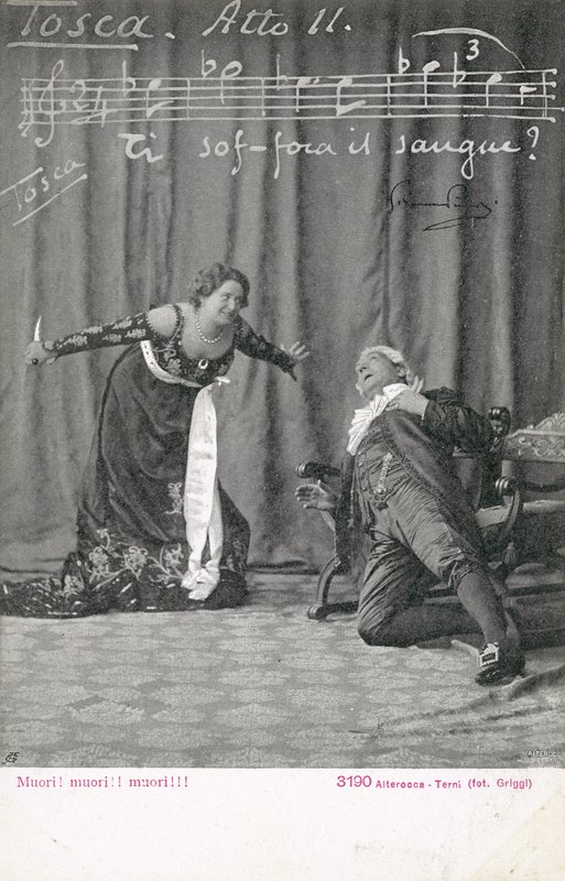 Scene from Tosca by Italian Photographer