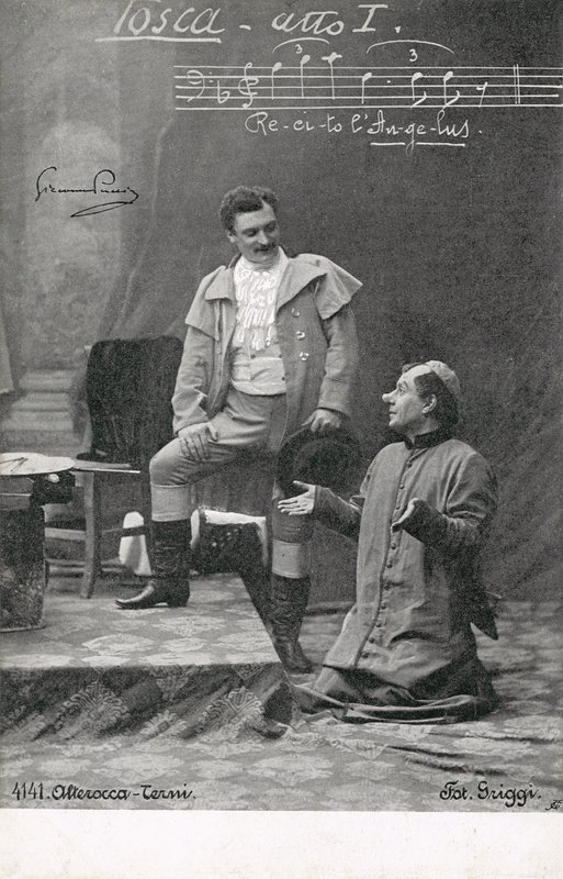 Scene from Tosca by Italian Photographer