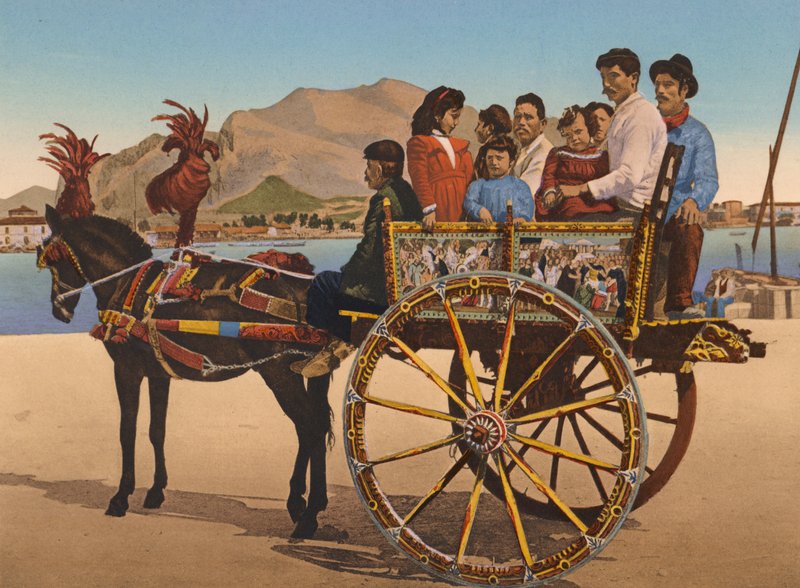 Sicily: Sicilian Cart by Italian Photographer